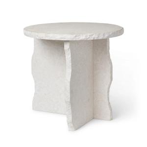 Ferm Living - Mineral Table de sculpture en marbre, Ø 52 x…