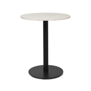 Ferm Living - Mineral Table de bistrot en marbre Ø 60 cm, b…