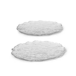 Ferm Living - Momento Assiette en verre 26 x 21 cm, transpa…