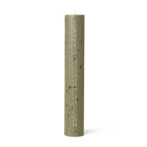 ferm Living - Mura Bougie de l'Avent, H 25 cm, vert articha…