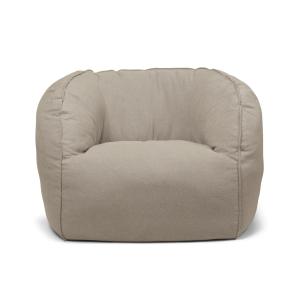 Ferm Living - Nesten Lounge Chair, Re-Cotton natural