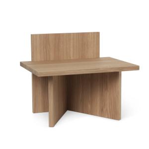 Ferm Living - Tabouret / étagère oblique, chêne laqué mat…