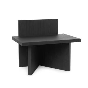 Ferm Living - Tabouret / étagère oblique, noir cendré