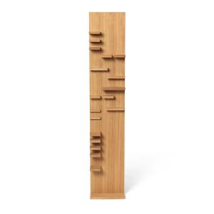 Ferm Living - Parade Étagère murale, H 140 cm, chêne huilé…