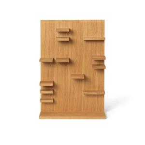 ferm LIVING - Parade Étagère murale, H 60 cm, chêne huilé…