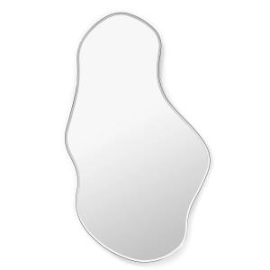 Ferm Living - Pond Miroir, 63,5 x 110 cm, grand, dark chrome