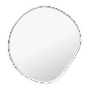 Ferm Living - Pond Miroir, 87 x 94 cm, XL, dark chrome