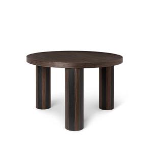 Ferm Living - Post Coffee Side Table Lines, Ø 65 cm, chêne…