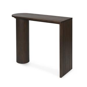 Ferm Living - Pylo Table console, chêne teinté foncé