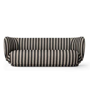Ferm Living - Rico Canapé, 3 places, sable / noir (Louisana…
