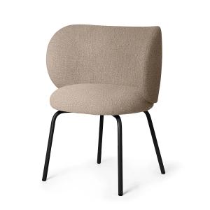 Ferm Living - Rico Dining Chair, sable (bouclé)