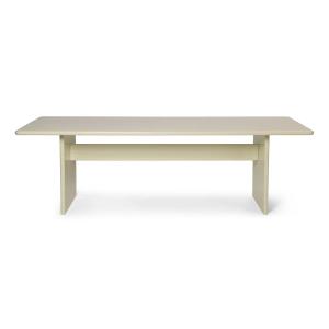 Ferm Living - Rink Dining Table, 90 x 240 cm, eggshell