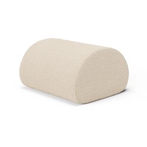 Ferm Living - Rouli Pouf, blanc cassé (Pure Bouclé)