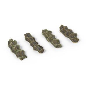 Ferm Living - Serre Range-couverts, moss green (set de 4)