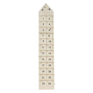 Ferm Living - Calendrier de l' house avent, étroit / sable