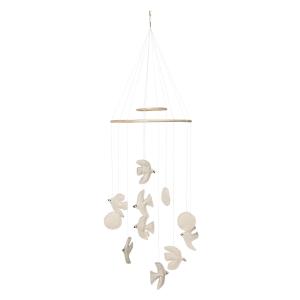 Ferm Living - Swif Bird Mobile, nature