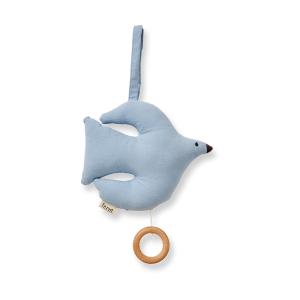 ferm LIVING - Swif Bird mobile musical, blue fog