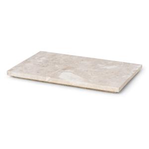 Ferm Living - Plateau pour Plant Box, marbre beige