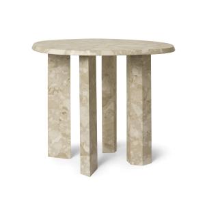 Ferm Living - Taula table d'appoint, H 45 x Ø 54,4 cm, marb…