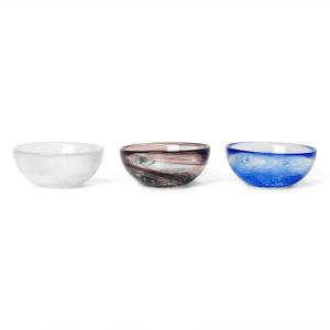 Ferm Living - Tinta Bols en verre (set de 3), multi