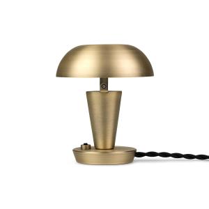 ferm LIVING - Tiny Lampe de table, h 14 cm, laiton