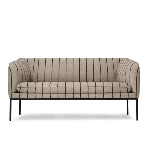 Ferm Living - - Turn Sofa , 2 places, sable / noir (Pasadin…