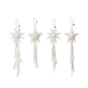 Ferm Living - Vela Ornements en forme d'étoile, naturel (se…
