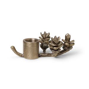 Ferm Living - Bougeoir de branche, laiton
