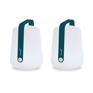 Fermob - Balad Lampe à LED rechargeable, H 25 cm, bleu acap…