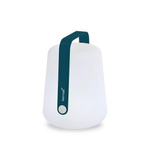 Fermob - Balad Lampe LED à accu, H 25 cm, bleu acapulco