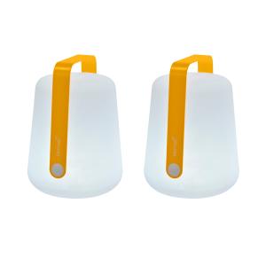 Fermob - Balad Lampe LED à accu, H 25 cm, miel (set de 2)