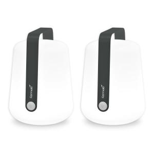 Fermob - Balad Lampe à LED rechargeable, H 38 cm, anthracit…