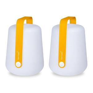 Fermob - Balad Lampe LED à accu, H 38 cm, miel (set de 2)