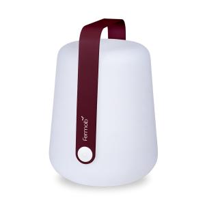 Fermob - Balad Lampe LED à accu, H 38 cm, cerise noire