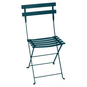 Fermob - Bistro chaise pliante métal, acapulcoplau