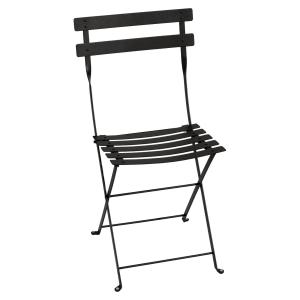 Fermob - Bistro chaise pliante métal, réglisse