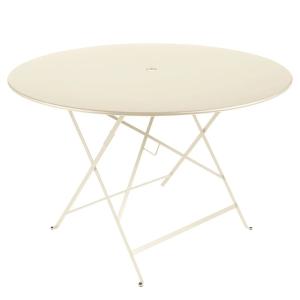 Fermob - Bistro Table pliante Ø 117 cm, beige latte