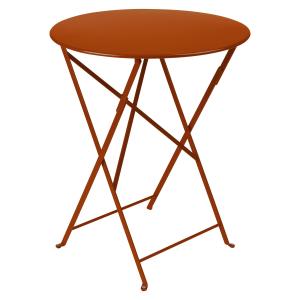 Fermob - Bistro Table pliante Ø 60 cm, candied orange