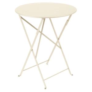 Fermob - Bistro Table pliante Ø 60 cm, beige latté