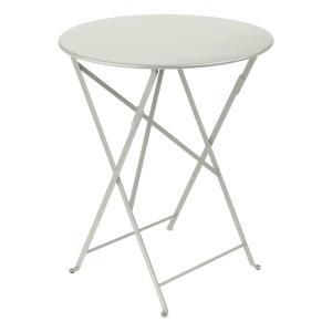 Fermob - Bistro Table pliante Ø 60 cm, gris argile