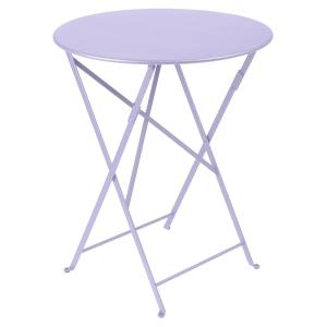 Fermob - Bistro Table pliante Ø 60 cm, marshmallow