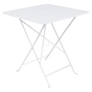 Fermob - Bistro Table pliante, 71 x 71, blanc coton