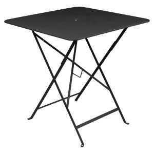 Fermob - Bistro Table pliante, 71 x 71 cm, réglisse