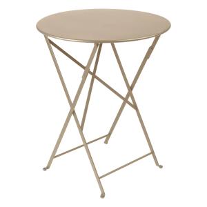 Fermob - Bistro Table pliante Ø 60 cm, muscade