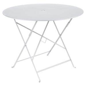 Fermob - Bistro Table pliante, ronde, Ø 96 cm, blanc coton