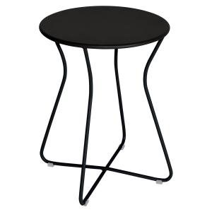 Fermob - Cocotte Tabouret, H 45,5 cm, réglisse