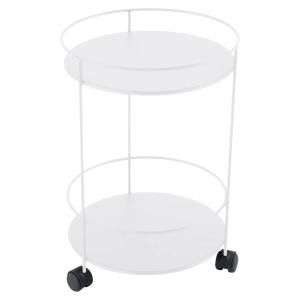 Fermob - Guinguette Chariot d'appoint sur roulettes, blanc…
