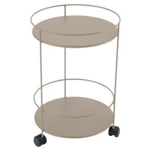 Fermob - Guinguette Chariot d'appoint sur roulettes, muscade