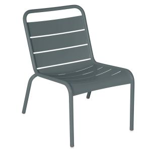 Fermob - Luxembourg Chaise longue, gris tonnerre