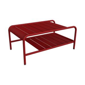 Fermob - Luxembourg Table basse, 90 x 55 cm, chili
